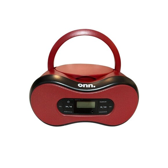 onn. Portable Bluetooth CD Boombox with Digital FM Radio Tested Works Very Clean - Picture 3 of 12